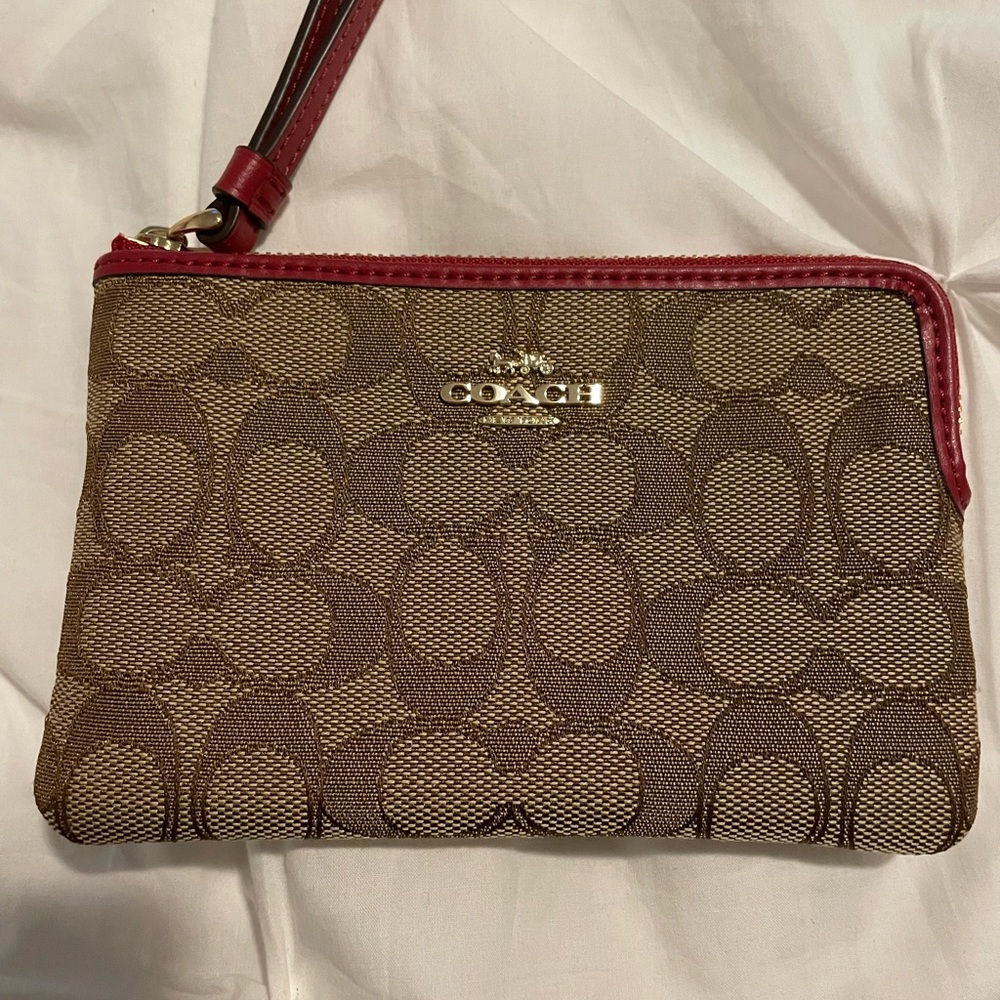 Coach wristlet